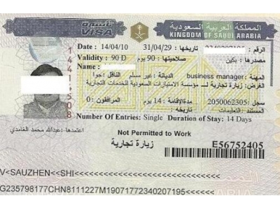沙特电子签证申请的步骤