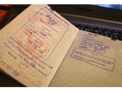 泰国签证申请被取消通知